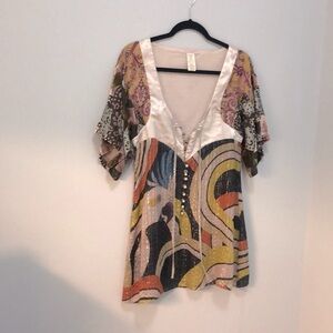 Vintage Custo tinsel Dress